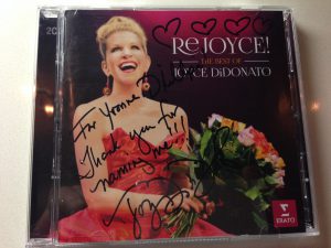 Joyce Didonato: aan haar voeten…