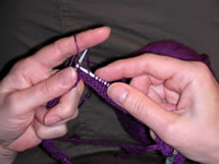 Noors rondbreien: fase 1 / Norwegian knitting: phase 1
